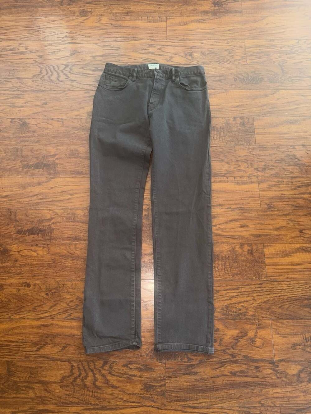 Todd Snyder Straight Fit grey Denim 5-Pocket Jeans
